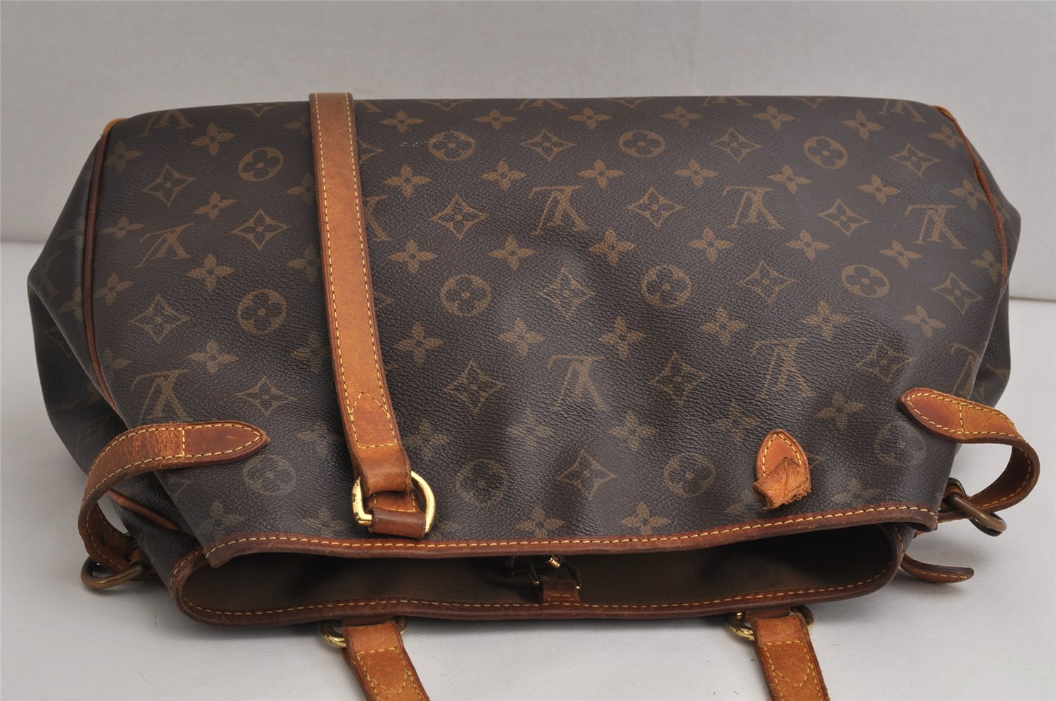 Auth Louis Vuitton Monogram Batignolles Horizontal Tote Bag M51154 Junk 0660K