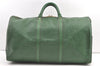 Authentic Louis Vuitton Epi Keepall 50 Boston Travel Bag Green M42964 LV 0661K