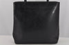 Authentic PRADA Vintage Leather Nappa Shoulder Hand Bag Purse Black 0662K