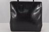 Authentic PRADA Vintage Leather Nappa Shoulder Hand Bag Purse Black 0662K