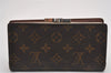 Authentic Louis Vuitton Monogram Continental Clutch Long Wallet T61217 LV 0663J