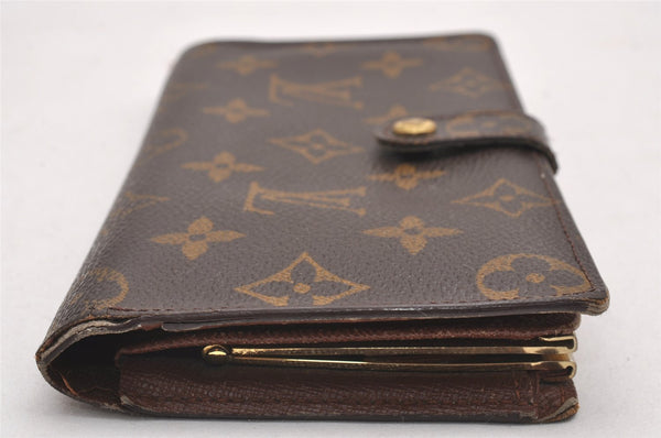 Authentic Louis Vuitton Monogram Continental Clutch Long Wallet T61217 LV 0663J