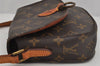 Authentic Louis Vuitton Monogram Saint Cloud PM M51244 Shoulder Cross Bag 0664K