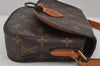 Authentic Louis Vuitton Monogram Saint Cloud PM M51244 Shoulder Cross Bag 0664K