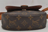Authentic Louis Vuitton Monogram Saint Cloud PM M51244 Shoulder Cross Bag 0664K