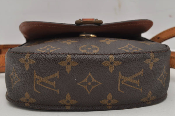 Authentic Louis Vuitton Monogram Saint Cloud PM M51244 Shoulder Cross Bag 0664K