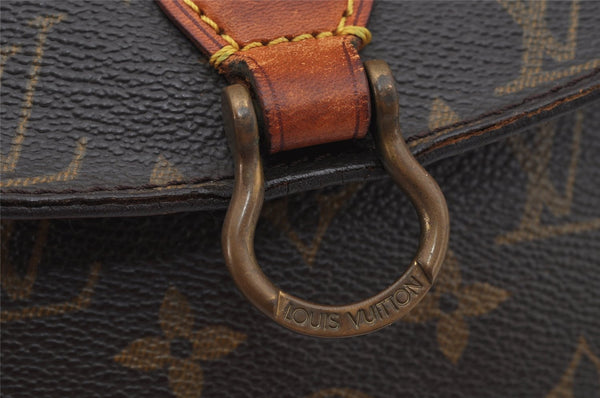 Authentic Louis Vuitton Monogram Saint Cloud PM M51244 Shoulder Cross Bag 0664K