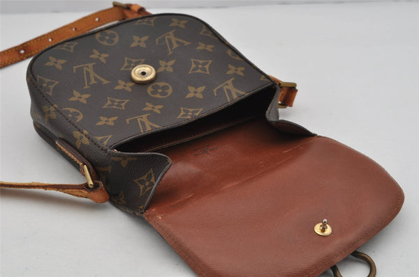 Authentic Louis Vuitton Monogram Saint Cloud PM M51244 Shoulder Cross Bag 0664K
