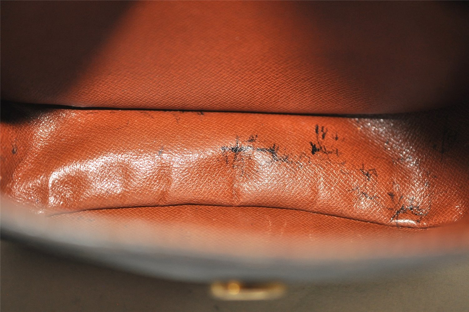 Authentic Louis Vuitton Monogram Saint Cloud PM M51244 Shoulder Cross Bag 0664K