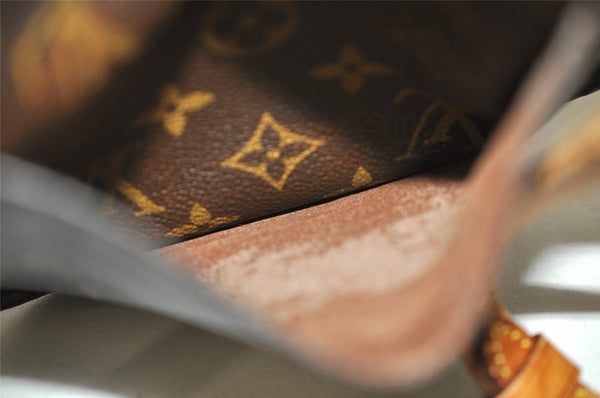 Authentic Louis Vuitton Monogram Saint Cloud PM M51244 Shoulder Cross Bag 0664K