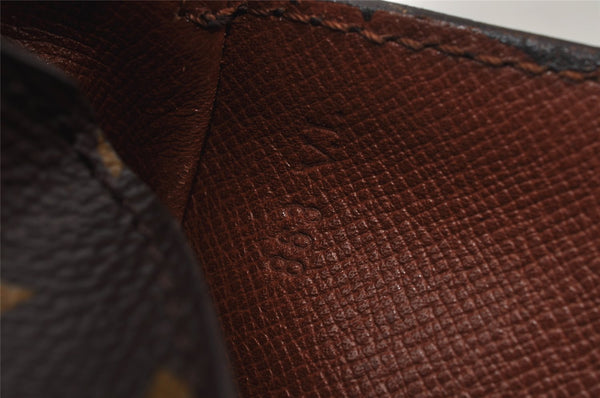 Authentic Louis Vuitton Monogram Saint Cloud PM M51244 Shoulder Cross Bag 0664K