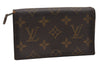 Auth Louis Vuitton Monogram Porte Monnaie Billets Tresor Wallet Old Model 0665J