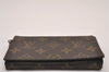 Auth Louis Vuitton Monogram Porte Monnaie Billets Tresor Wallet Old Model 0665J