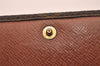 Auth Louis Vuitton Monogram Porte Monnaie Billets Tresor Wallet Old Model 0665J