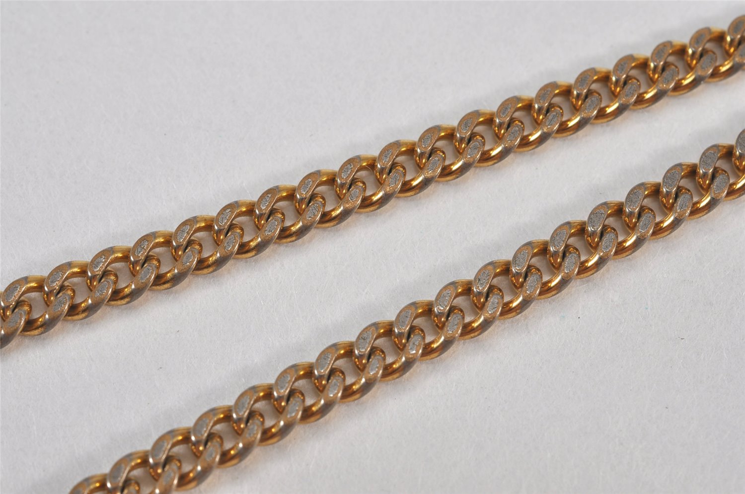 Authentic Christian Dior Chain Bracelet Rhinestone Gold Tone CD 0665L