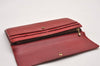 Authentic Louis Vuitton Vernis Portefeuille Sarah Wallet Red M93530 LV 0666J