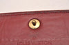 Authentic Louis Vuitton Vernis Portefeuille Sarah Wallet Red M93530 LV 0666J