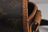 Authentic Louis Vuitton Monogram Gibeciere GM Shoulder Cross Bag M42246 LV 0667K