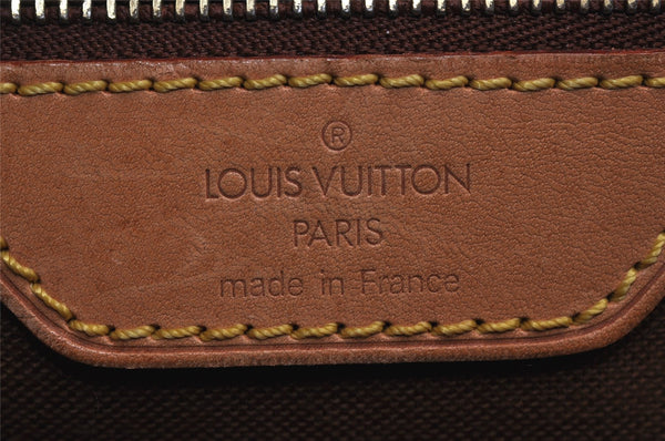 Authentic Louis Vuitton Monogram Gibeciere GM Shoulder Cross Bag M42246 LV 0667K