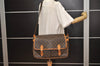 Authentic Louis Vuitton Monogram Gibeciere GM Shoulder Cross Bag M42246 LV 0667K