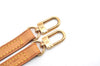 Authentic Louis Vuitton Leather Shoulder Strap Beige 47.6" LV 0670K