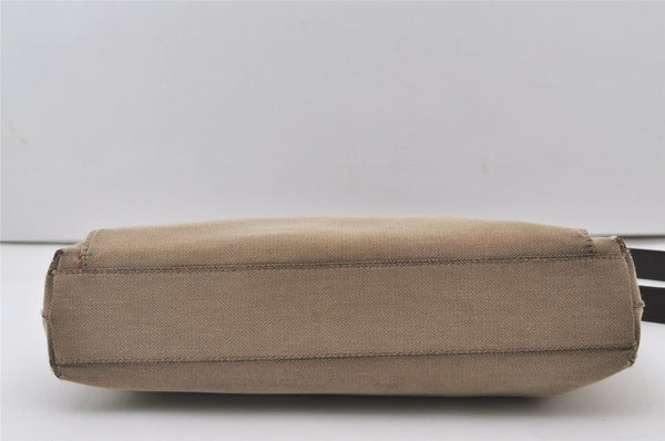 Authentic GUCCI Shoulder Cross Body Bag GG Canvas Leather 106302 Brown 0673J