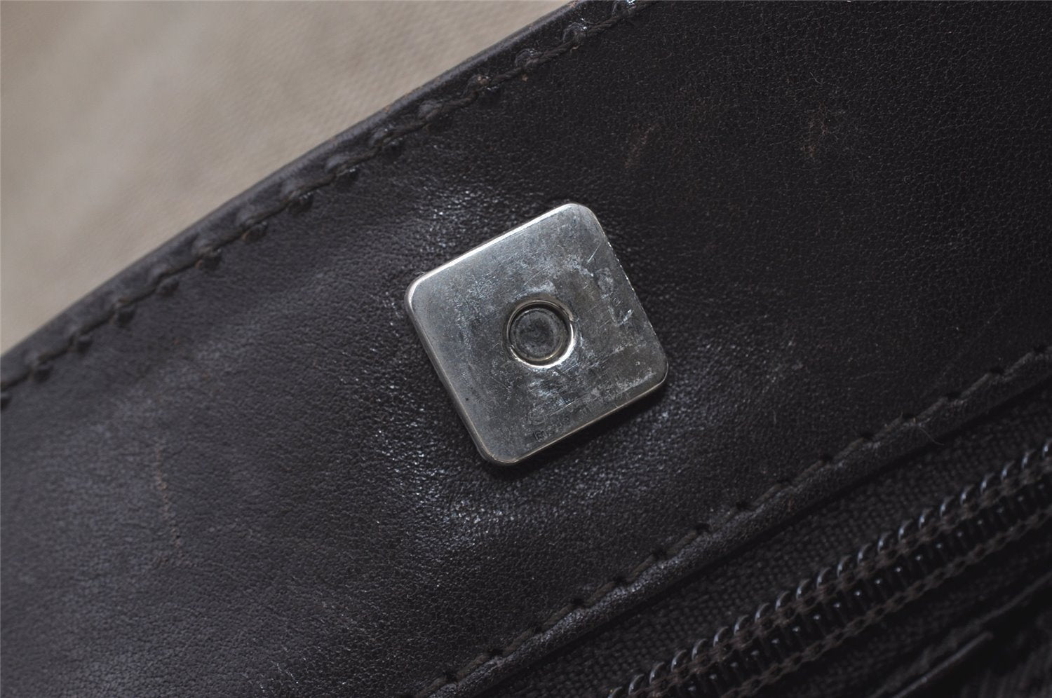 Authentic GUCCI Shoulder Cross Body Bag GG Canvas Leather 106302 Brown 0673J