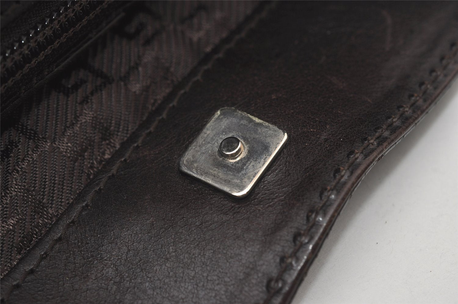 Authentic GUCCI Shoulder Cross Body Bag GG Canvas Leather 106302 Brown 0673J