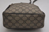 Authentic GUCCI Shoulder Cross Body Bag Purse GG PVC Leather 233268 Brown 0674K