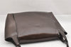 Authentic GUCCI Vintage Shoulder Hand Bag Purse Enamel Brown Junk 0676J