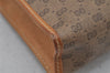 Authentic GUCCI Micro GG PVC Leather Clutch Hand Bag Purse Brown Junk 0678J