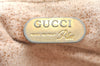 Authentic GUCCI GG Plus Clutch Hand Bag Purse GG PVC Leather Brown Junk 0679J