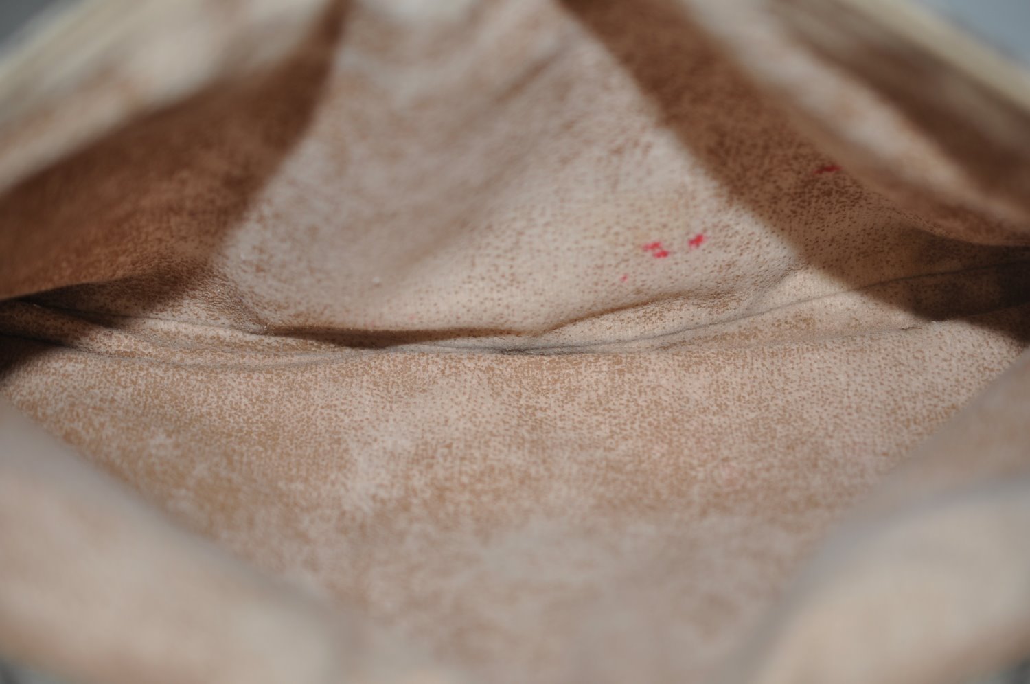 Authentic GUCCI GG Plus Clutch Hand Bag Purse GG PVC Leather Brown Junk 0679J