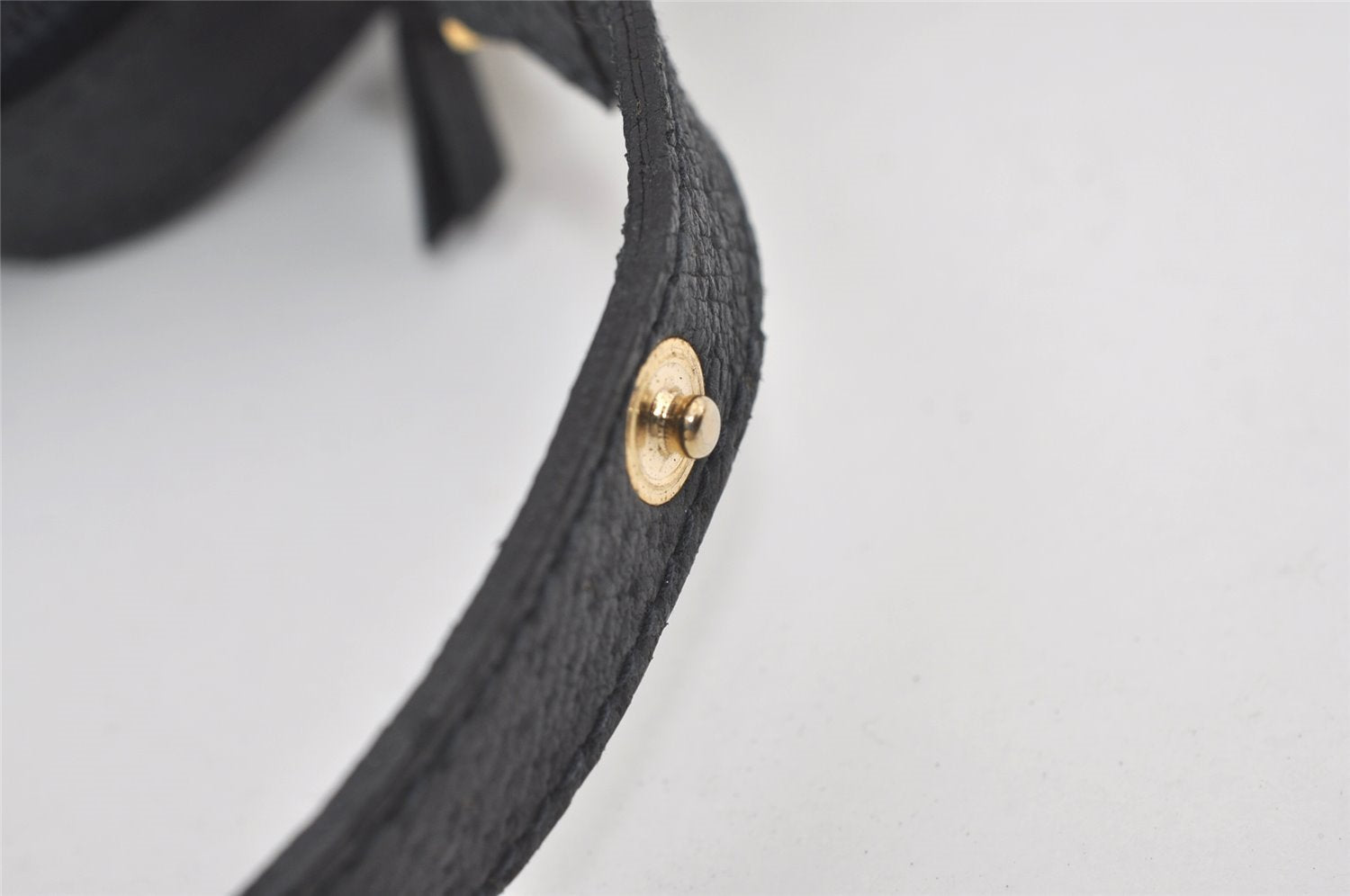 Authentic GUCCI GG Plus Shoulder Cross Body Bag PVC Leather Navy Blue Junk 0680J