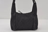 Authentic GUCCI Shoulder Hand Bag Purse GG Canvas Leather 101333 Black 0683J