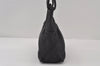 Authentic GUCCI Shoulder Hand Bag Purse GG Canvas Leather 101333 Black 0683J