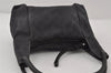 Authentic GUCCI Shoulder Hand Bag Purse GG Canvas Leather 101333 Black 0683J