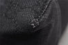 Authentic GUCCI Shoulder Hand Bag Purse GG Canvas Leather 101333 Black 0683J