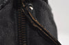 Authentic GUCCI Shoulder Hand Bag Purse GG Canvas Leather 101333 Black 0683J