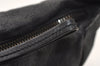Authentic GUCCI Shoulder Hand Bag Purse GG Canvas Leather 101333 Black 0683J