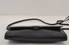 Authentic GUCCI Vintage Shoulder Cross Body Bag Purse Leather Black 0684J