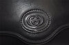Authentic GUCCI Vintage Shoulder Cross Body Bag Purse Leather Black 0684J