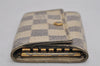 Authentic Louis Vuitton Damier Azur Multicles 6 Key Case Holder N61745 LV 0684K