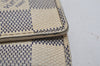 Authentic Louis Vuitton Damier Azur Multicles 6 Key Case Holder N61745 LV 0684K