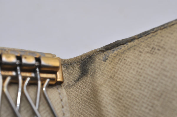 Authentic Louis Vuitton Damier Azur Multicles 6 Key Case Holder N61745 LV 0684K