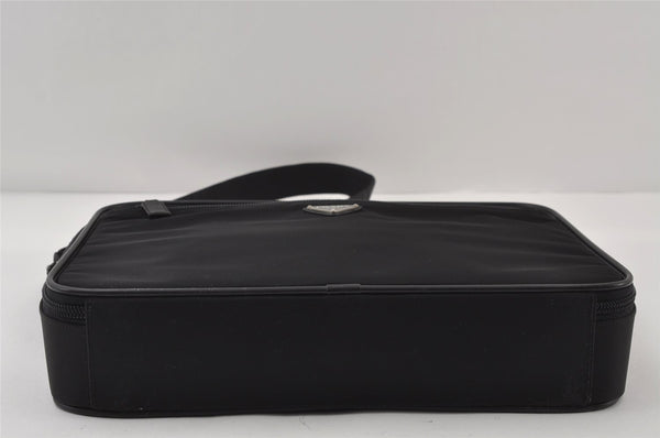 Authentic PRADA Nylon Tessuto Leather 2Way BriefCase Business Bag Black 0685J