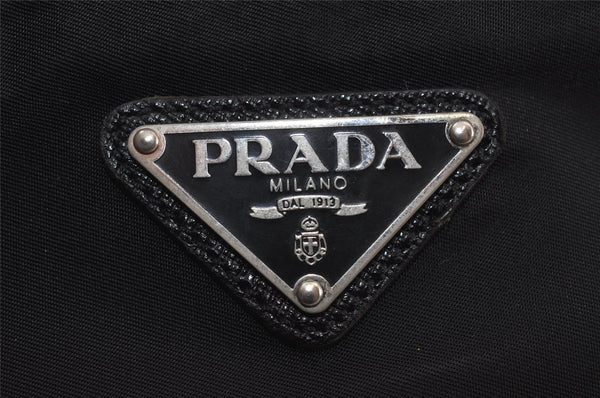 Authentic PRADA Nylon Tessuto Leather 2Way BriefCase Business Bag Black 0685J