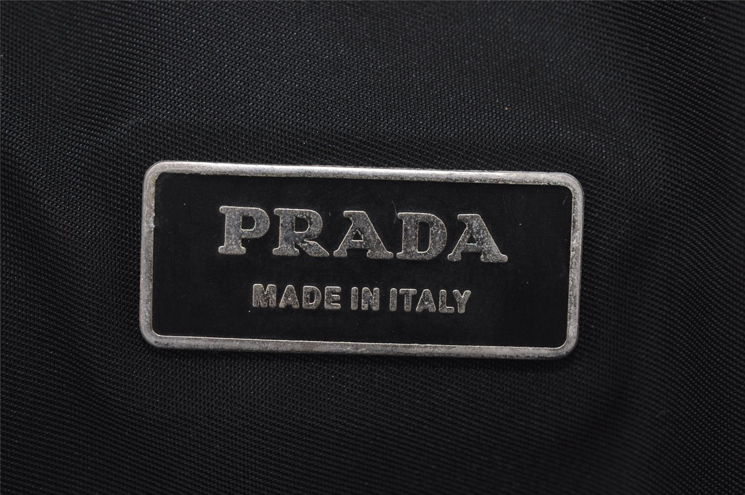 Authentic PRADA Nylon Tessuto Leather 2Way BriefCase Business Bag Black 0685J