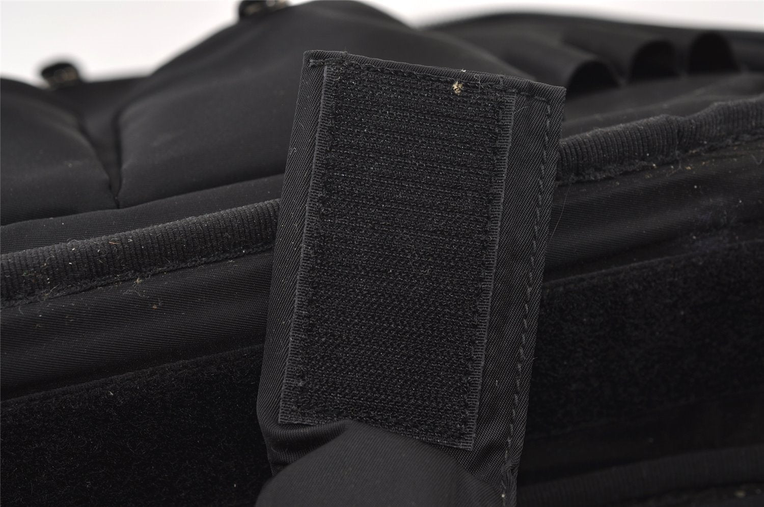 Authentic PRADA Nylon Tessuto Leather 2Way BriefCase Business Bag Black 0685J