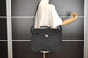 Authentic PRADA Nylon Tessuto Leather 2Way BriefCase Business Bag Black 0685J